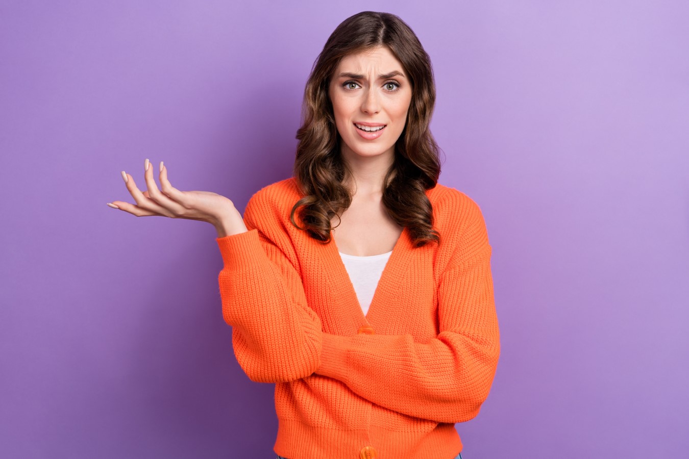 annoyed woman