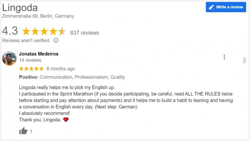 google review 2