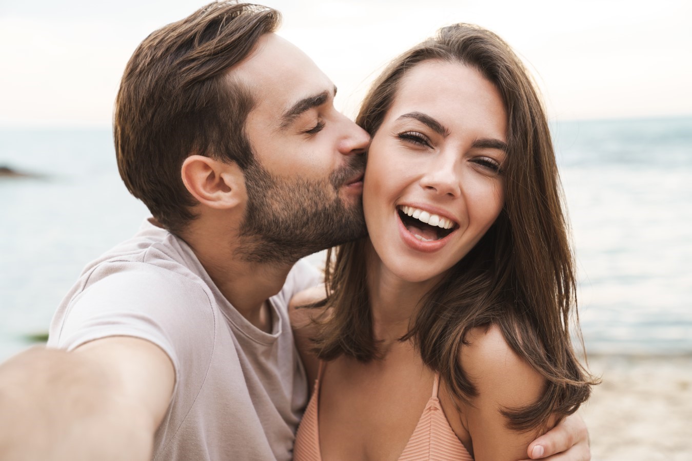 happy in love girlfriend