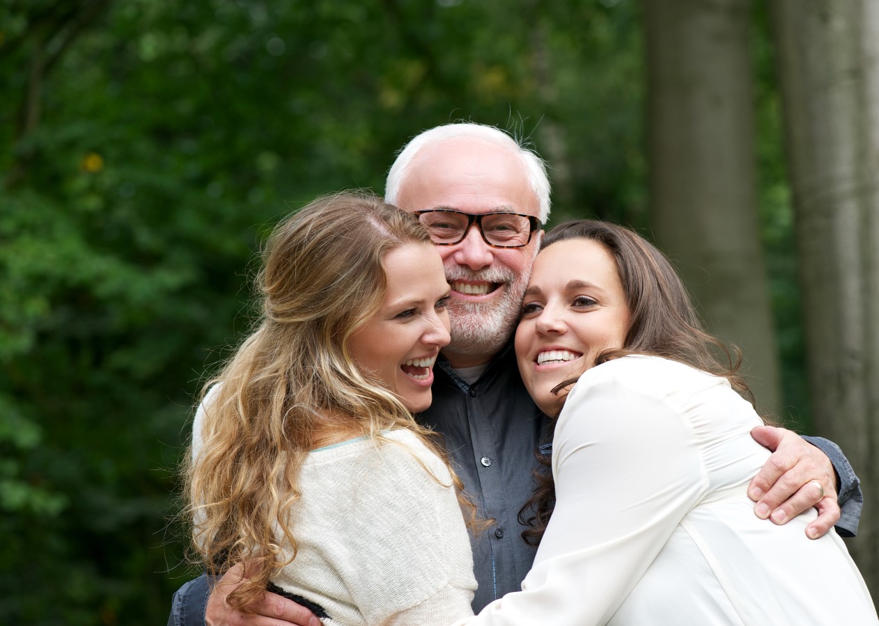happy loving family