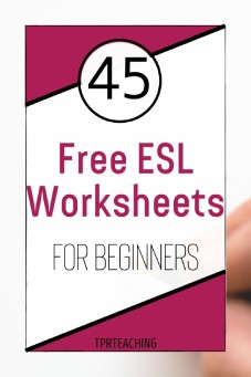 pinterest esl worksheets small