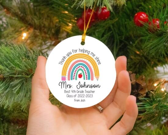Teacher Christmas Decoration