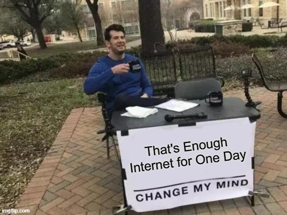 That's Enough Teaching for One Day