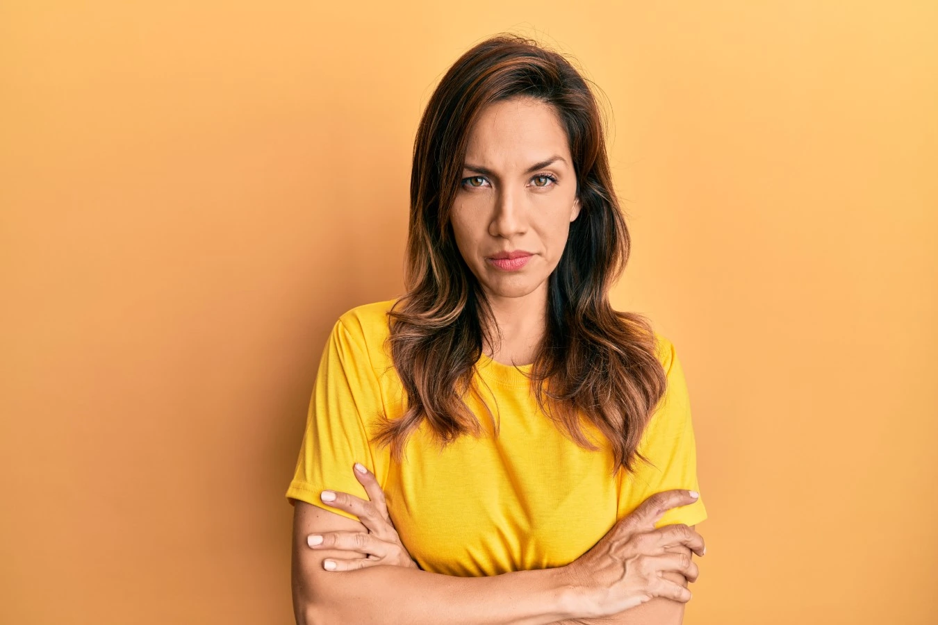 annoyed woman