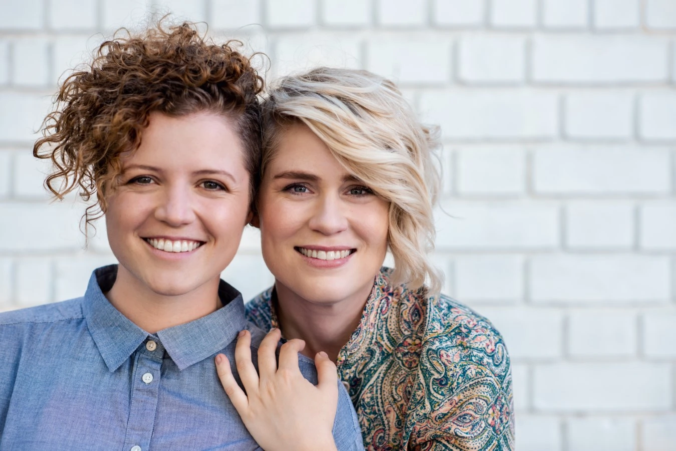 happy lgbt couple