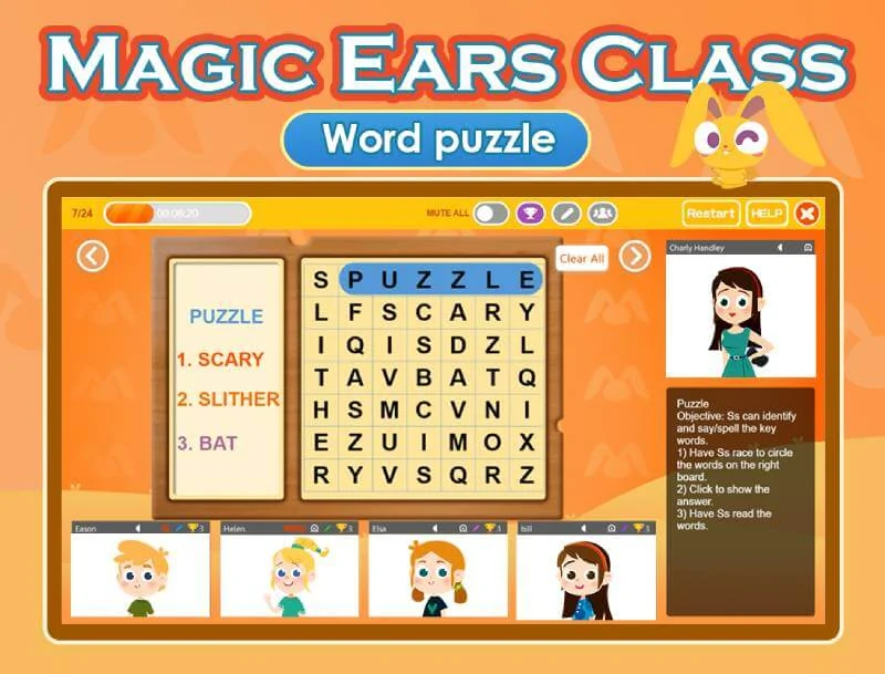 magic ears class