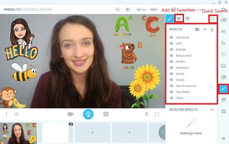 Virtual Gifs and Pictures