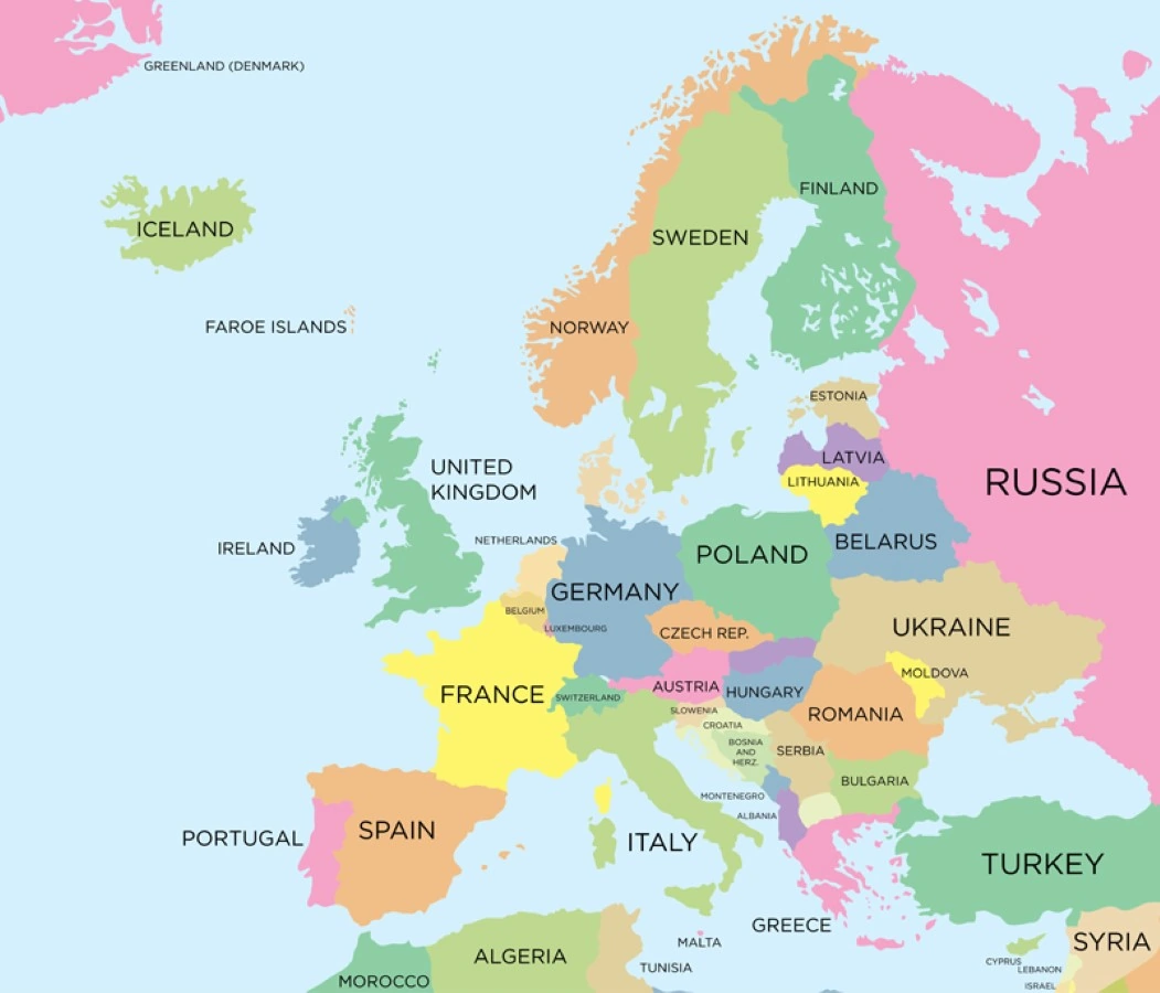 map europe