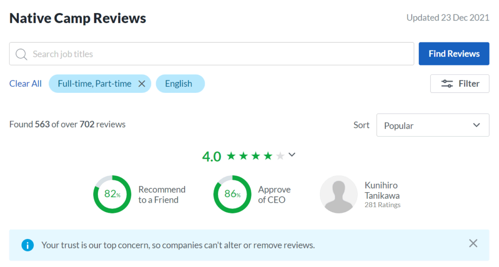 native camp reviews