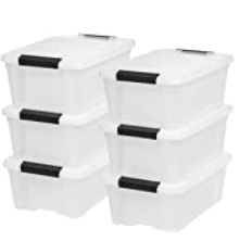 plastic storage bins