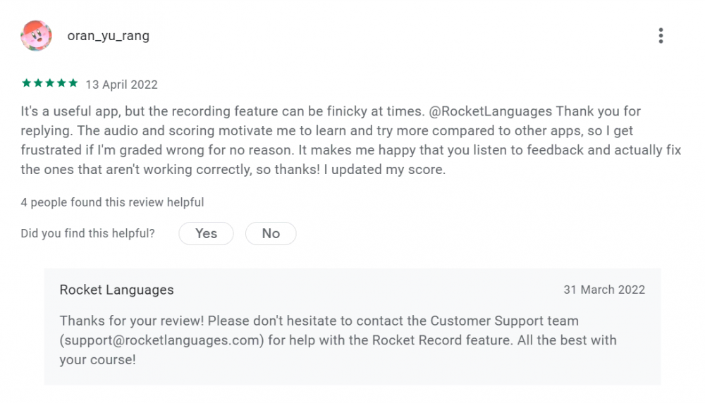 Rocket Languages Review 2