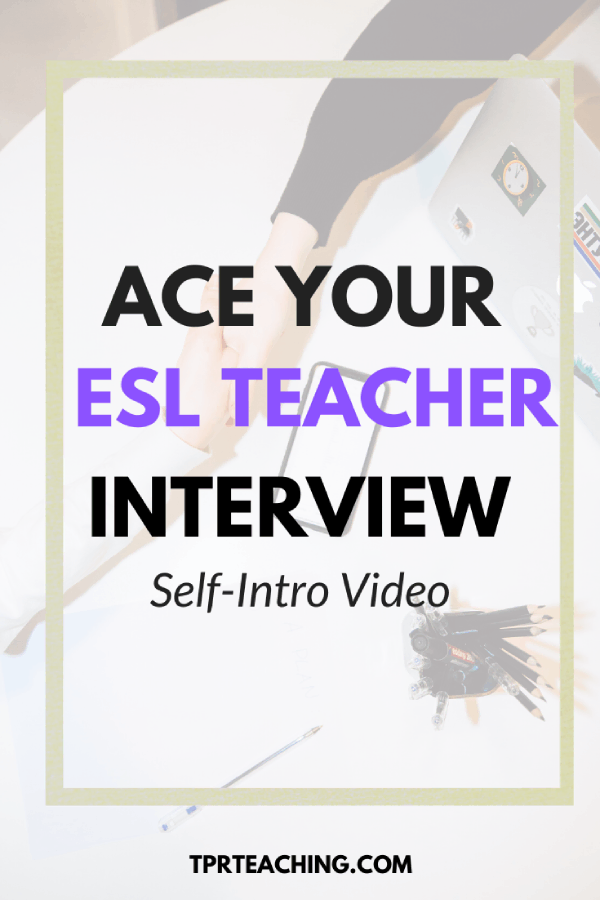 Self-Introduction Video