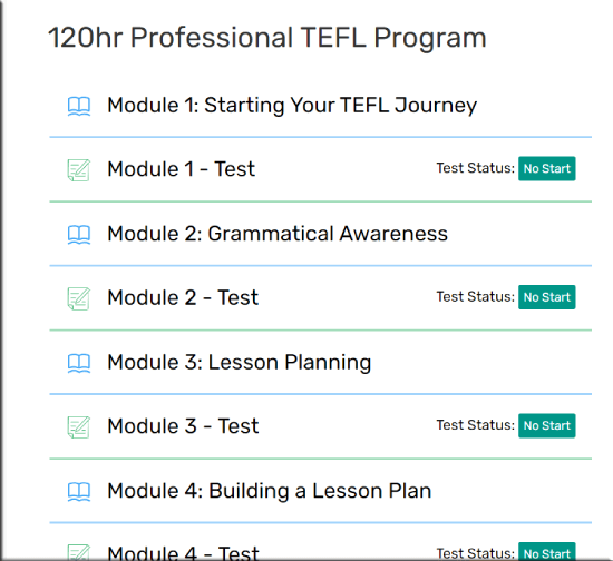 Teacher Record TEFL Program
