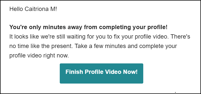 Complete Your Profile Cambly